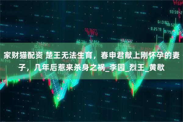 家财猫配资 楚王无法生育，春申君献上刚怀孕的妻子，几年后惹来杀身之祸_李园_烈王_黄歇
