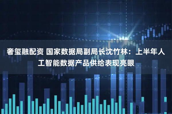 奢玺融配资 国家数据局副局长沈竹林：上半年人工智能数据产品供给表现亮眼